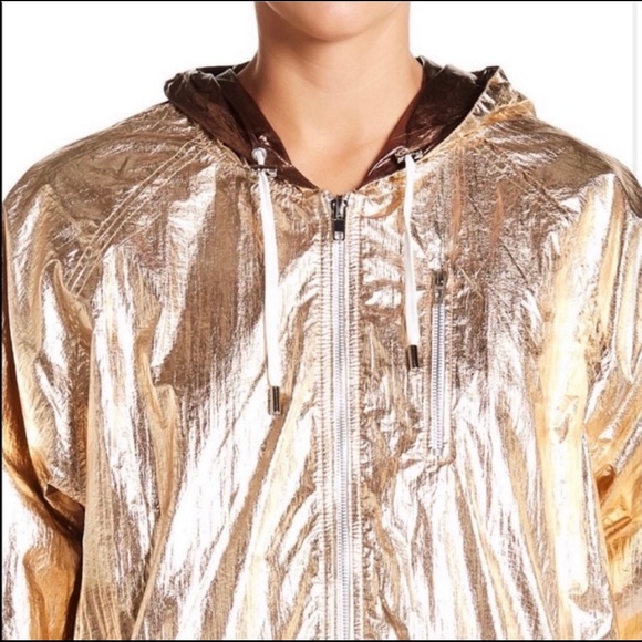 BLANK NYC Metallic Reversible Windbreaker - Picture 3 of 6